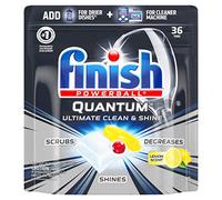Finish - Quantum - 36ct - Dishwasher Detergent - Powerball - Ultimate Clean & Shine - Dishwashing Tablets - Dish Tabs