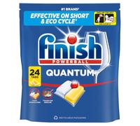 Finish Quantum All In One Lemon Dishwasher Tablets 24 Tabs