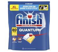 Finish Quantum All In One Dishwashing Tablets Lemon, Pack of 80