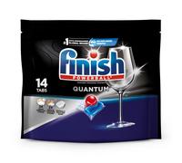 Finish Quantum Dishwasher Pods No Pre-Rinse Dishwasher Detergent Soap Removes 24HR Dried-On Stain and Grease Leaving a Virtually Spotless Shine