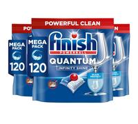 Finish Quantum Infinity Shine Dishwasher Tablets Bulk 120 Pack of 3 Regular