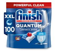 Finish Quantum Infinity Shine Dishwasher Tablets bulk | Scent: Fresh | Size: 100 Dishwasher Tabs |For Sparkling Clean