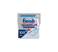 Finish Dishwasher Tablet, Quantum Infinity Shine, 100 Tabs, Fresh Scent, For a Fast Dissolving Clean and Sparkling Shine