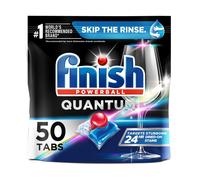 Finish - Quantum with Activblu Technology - 50ct - Dishwasher Detergent - Powerball - Ultimate Clean and Shine - Dishwashing Tablets - Dish Tabs-