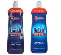 Finish Rinse Aid, 800 ml, Pack of 2 1.6 l