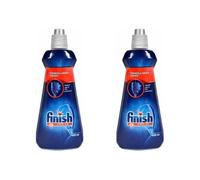 Finish Rinse Aid Original, Dishwasher Rinse Aid, 400ml, Pack of 2