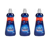 Finish Rinse Aid Original, Dishwasher Rinse Aid, 400ml, Pack of 3