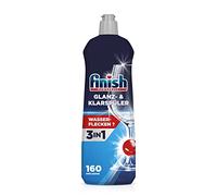 Finish Shine and Rinse Aid - For Brighter and Dryer Dishes Without Water Stains - Mega Pack of 6 x 400ml