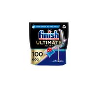 Finish Ultimate All in One Dishwasher Tablets bulk | Scent : REGULAR | Size: Total 100 Dishwasher Tabs |For Sparkling Clean 1st Time