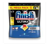 Finish Ultimate Deep Clean & Shine Dishwasher Tablets Sicilian Edition Lemon - 92 Tabs