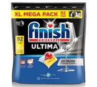 Finish Ultimate All in One Dishwasher Tablets Lemon - 92 Tabs (92 count (Pack of 1))