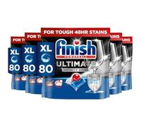 5 x 80 Finish Ultimate Infinity Shine Dishwasher Tablets Total 400 Bulk