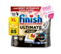 Finish Ultimate Plus All In One Dishwasher Tablets Lemon 85 Tabs