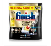 Finish Ultimate Plus All In One Dishwasher Tablets Lemon 85 Tabs