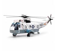 Finished Display Piece Diecast Helicopter Model for Shelves | Metal durability, precise panel lines, main and tail rotor, diorama and cabinet friendly