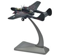 Finished Model Aircraft 1:144 Night For Fighter P-61 Black Widow Reconnaissance Aircraft Model Collectible Aircraft Replica airplane Model good