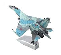 Finished Model Aircraft Military Russian Su-35 For Fighter Super Flanker 1/100 Scale Model Simulation Aircraft Model Replica airplane Model (Color : Beige) good