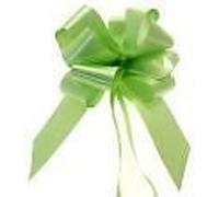 Finishes Touches Party Store 5 Large 50mm Lime Green Pull Bow Ribbons ,Easter Gifts,Venue Decorations
