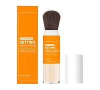 Finishing Powder Makeup, Matte Translucent Facial Powder 8g, Setting Makeup Sweat Absorbing Face for Home Daily Travel Wedding Commute Photography Workplace Beach Hot Weather