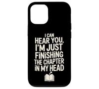 Finishing The Chapter In My Head Funny Book Lover Reader Case for iPhone 12/12 Pro