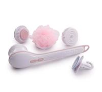 Finishing Touch Flawless Cleanse Spa, Electric Body Brush- with 3 Multi-Purpose Cleansing Heads for a Full Body Spa Experience