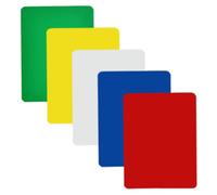 FINISPERSOO 5pcs Poker Cut Cards PVC Playing Card Accessory for Card Games | Plastic Poker Accessory, Desktop Game Aid, Easy Storage, Convenient Time Saving, Poker Cards Pro