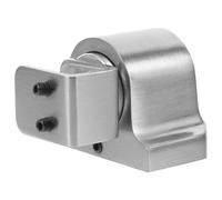 FINISPERSOO Magnetic Door Stop Stopper for Wall with Anti-Collision Effect and Sound Absorption, Aluminium Alloy and Magnet Material, Suitable for 3-15mm Thick Glass Doors, for Bathroom Use