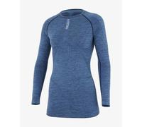 Finisseur Thermal Long Sleeve Base Layer Top Blue Melange Women - XXS-XS