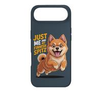Finkie Dog Cartoon Pet Breed Just me and my Finnish Spitz Case for iPhone Air