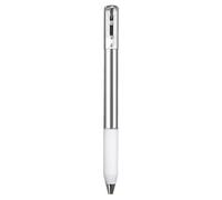FINLALO Gel ink Pens, Crush Pen, Shape Shifting Quick Dry 0.5mm Switchpen Contoured Silicone Grip with Ergonomic Support, Ballpoint Pens for Doctors Teachers Designers (silvery)