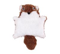 FINLALO Pet Toys, Interactive Cat Toys, Creative Flying Squirrel Kitten Sound Toy, Cat Toys for Home, Pet Room, Living Room (Brown)