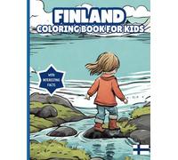 Finland Coloring Book For Kids: With Interesting Facts