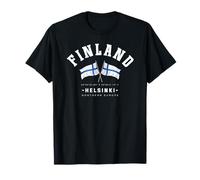 Finland Gift Helsinki Finnish Flag Republic of Finland T-Shirt