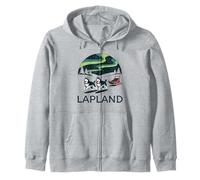 Finland Lapland Zip Hoodie