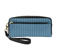 Finland Map with Various Feat Print Women Makeup Bag Cosmetic Pouch Stationery Pencil Case Toiletry Travel Companion