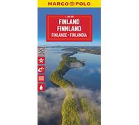 Finland Marco Polo Map: 1:800000 (Marco Polo Maps): Wegenkaart Schaal 1 : 800.000