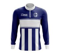 Finland Men's Concept Football Half Zip Midlayer Top in White | Size: Medium Finland White M