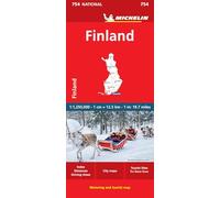 Finland - Michelin National Map 754: Map (Michelin Road Atlases)