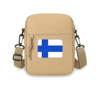finland national flag eu country Crossbody Bag Cell Phone Purses Handbag Shoulder Mini Bag