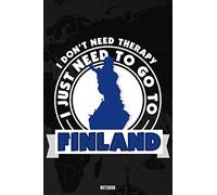 Finland Travel Journal: Small college blank world book, notebook, diary for your holiday notes and memories or as travel gift