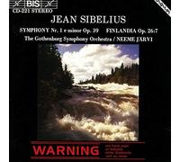 Finlandia/Symphony No. 1 (Jarvi, Goteborgs Symfoniker) By Jean Sibelius (1995-04-01)