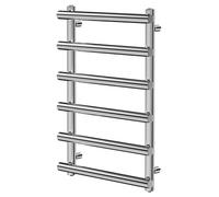Finley Designer Heated Towel Rail | Chrome | Mild Steel | 850mm x 600mm