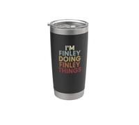Finley Name Finley Personalized Name First Given Stainless Steel Insulated Tumbler
