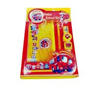 Finley The Fire Engine School Kit (Pencil Case, Ruler, Pencil, Rubber, Sharpener)