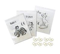 Finlonn Pack of 2 Dental Elastics 1/8 Inch, 200 Count, X-Heavy - 3.5 oz, Medical Grade Rubber, Orthodontic Bracelets