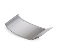FINMOKAL 1PC Silver Left Side Front Molding Windshield Outer Trim A-Pillar Panel Lower Board Trim Compatible with Land Rover Defender 2020-2025# LR174352
