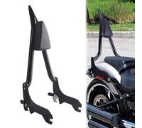 FINMOKAL 24" Tall Detachable Backrest Sissy Bar Compatible with Harley Street Bob FXBB Softail Deluxe Slim FLSL Heritage Classic 2018-2024