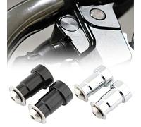 FINMOKAL CNC Mirror Block Offs Mirror Hole Plugs Caps For Triumph Bonneville Speedmaster