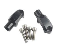 FINMOKAL CNC PAIR MASTER CYLINDER CLAMP W/10MM MIRROR MOUNT FOR 22MM HANDLEBAR