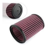 FINMOKAL Motorcycle Air Filter Hi-Flow Intake Compatible with Bonneville 800 2001-2005 T100 800 865 Jet Black/Thruxton Ace SE 865/Scrambler 865#TB-9004